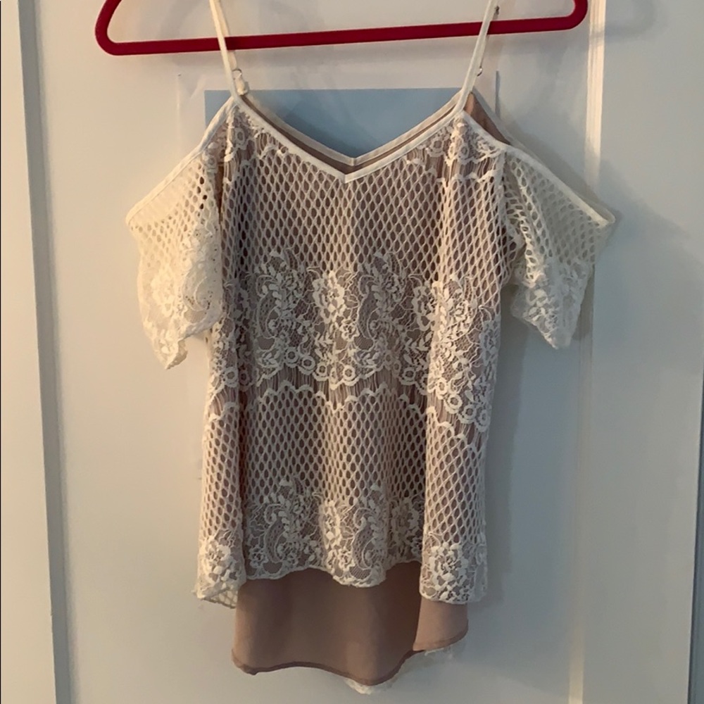 Lacey off the shoulder top